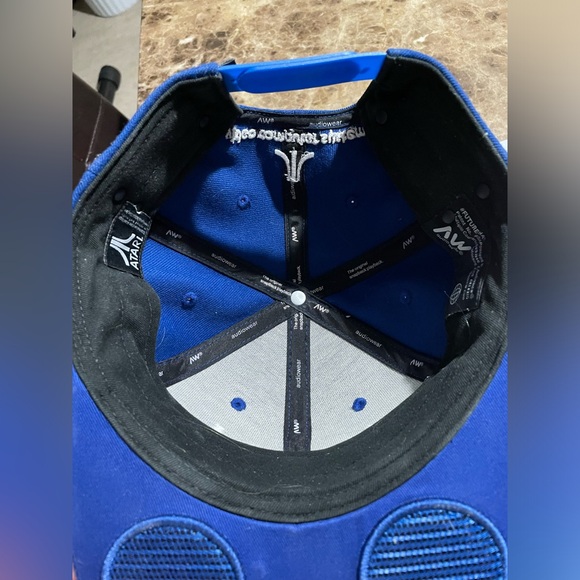 Royal blue Atari speaker hat - Picture 13 of 16